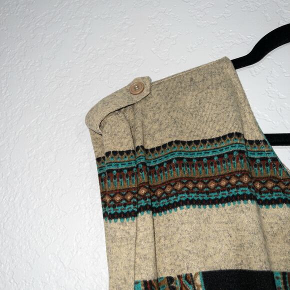 Forever 21 Tan Native‎ American Print A-Line Dress Size Small - Picture 2 of 6